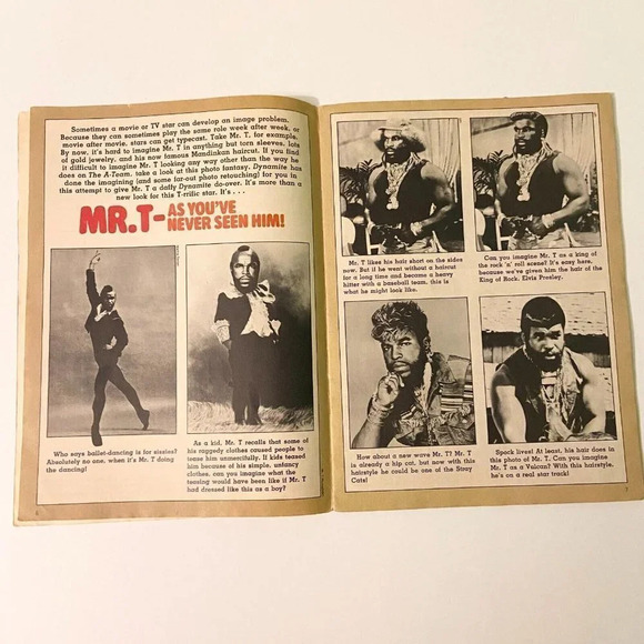 Vintage 1984 Dynamite Magazine Mr T Arcade  Video Game Scholastic - Picture 15 of 16